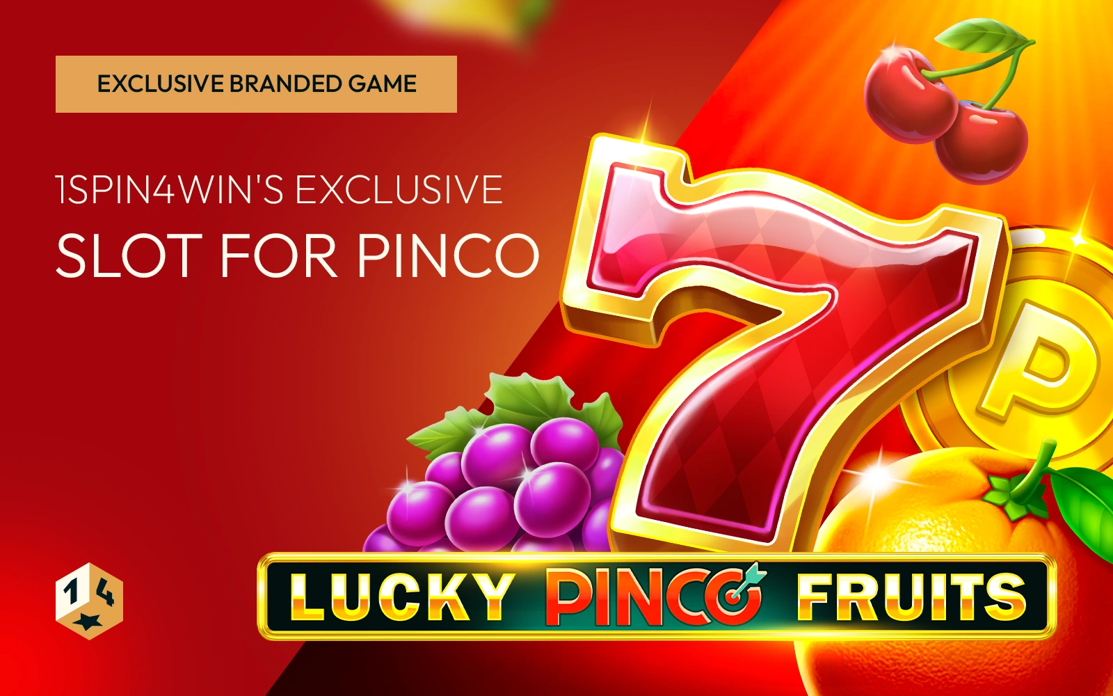 1SPIN4WIN LAUNCHES LUCKY PINCO FRUITS, A BRANDED SLOT FOR PINCO CASINO