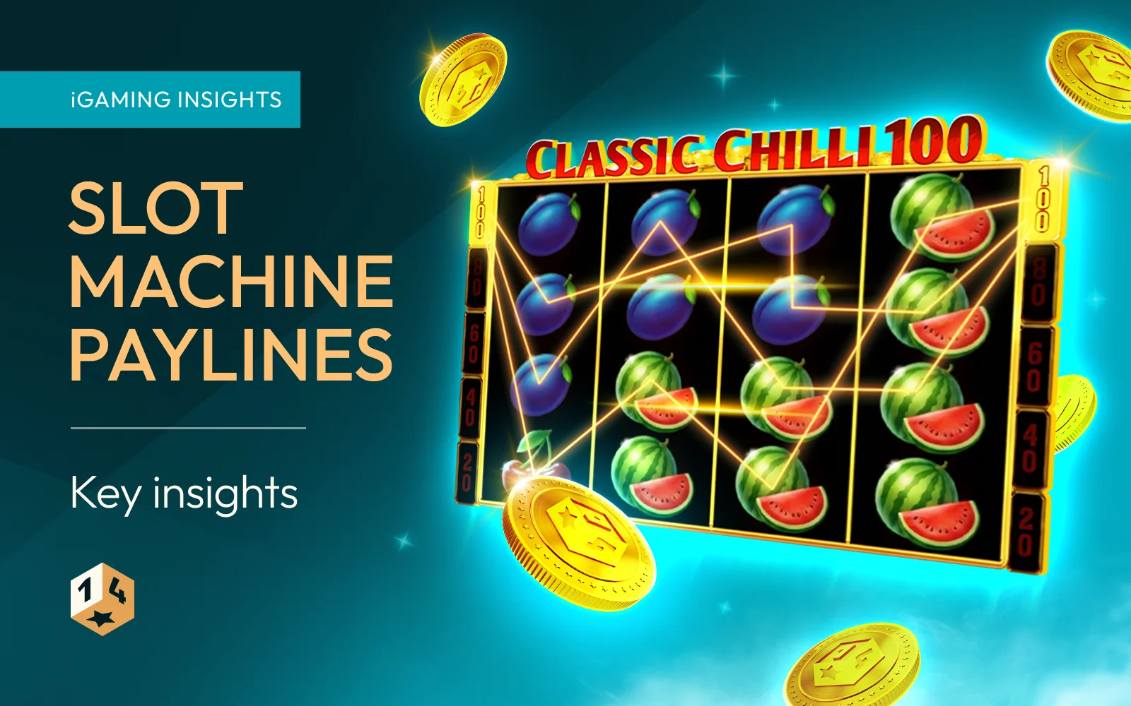 Slot machine paylines