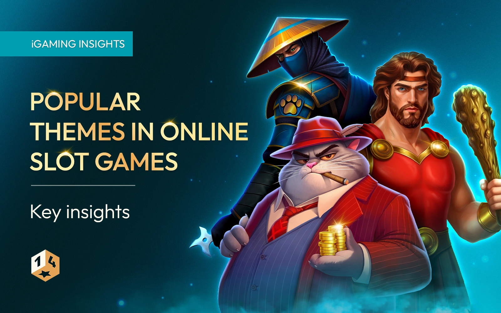Popular themes in online slot games for casino operators